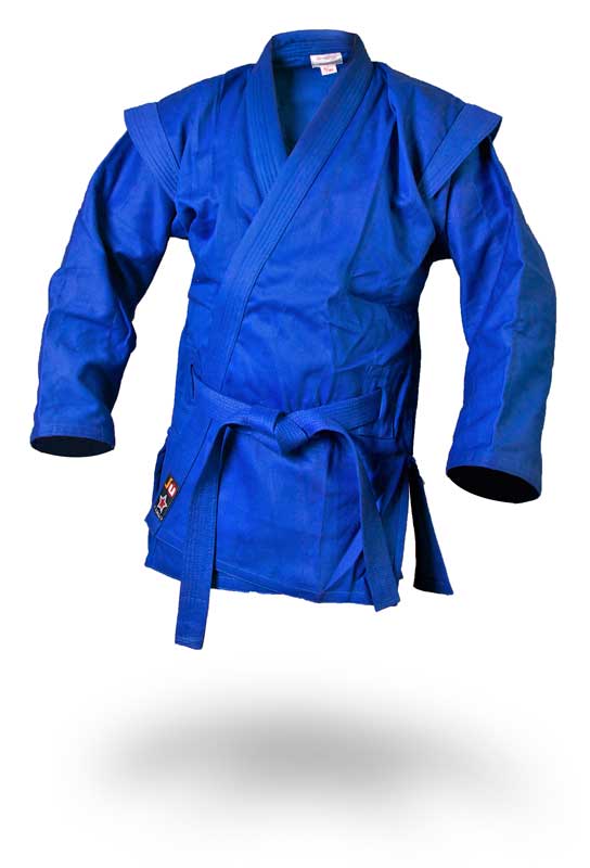 Ju Sports Sambo Jacke - Kurtka - blau inkl. Gürtel