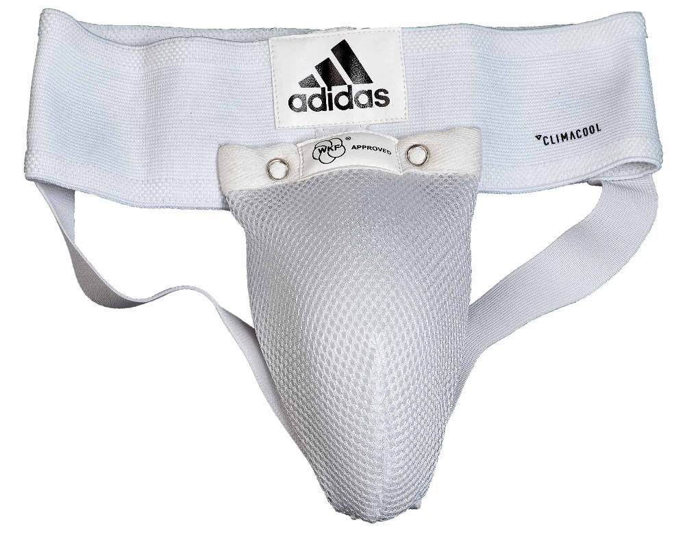Ju Sports adidas Tiefschutz official WKF "Climacool" weiß, ADIBP06-WKF