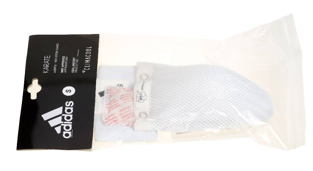 Ju Sports adidas Tiefschutz official WKF "Climacool" weiß, ADIBP06-WKF Bis zu 50% Rabatt