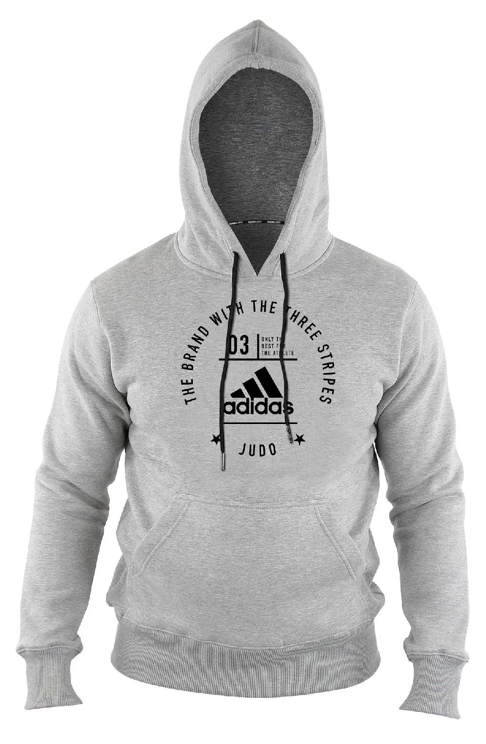 Ju Sports adidas Community Hoody Judo "Pro" grey/black, adiCL02J Bis zu 65% Rabatt