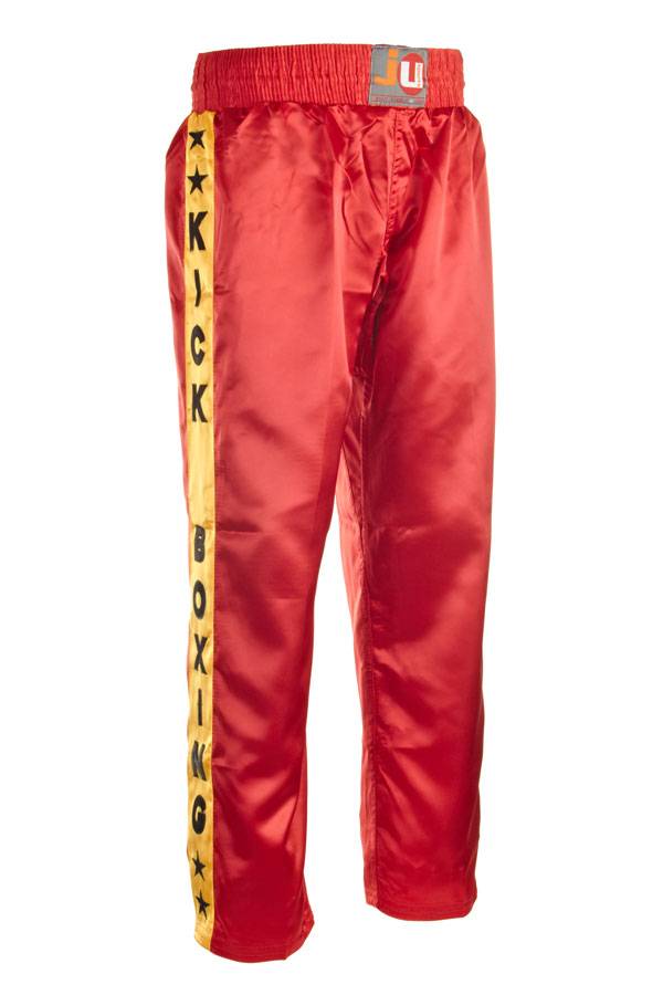Ju Sports Kickboxhose Kick rot