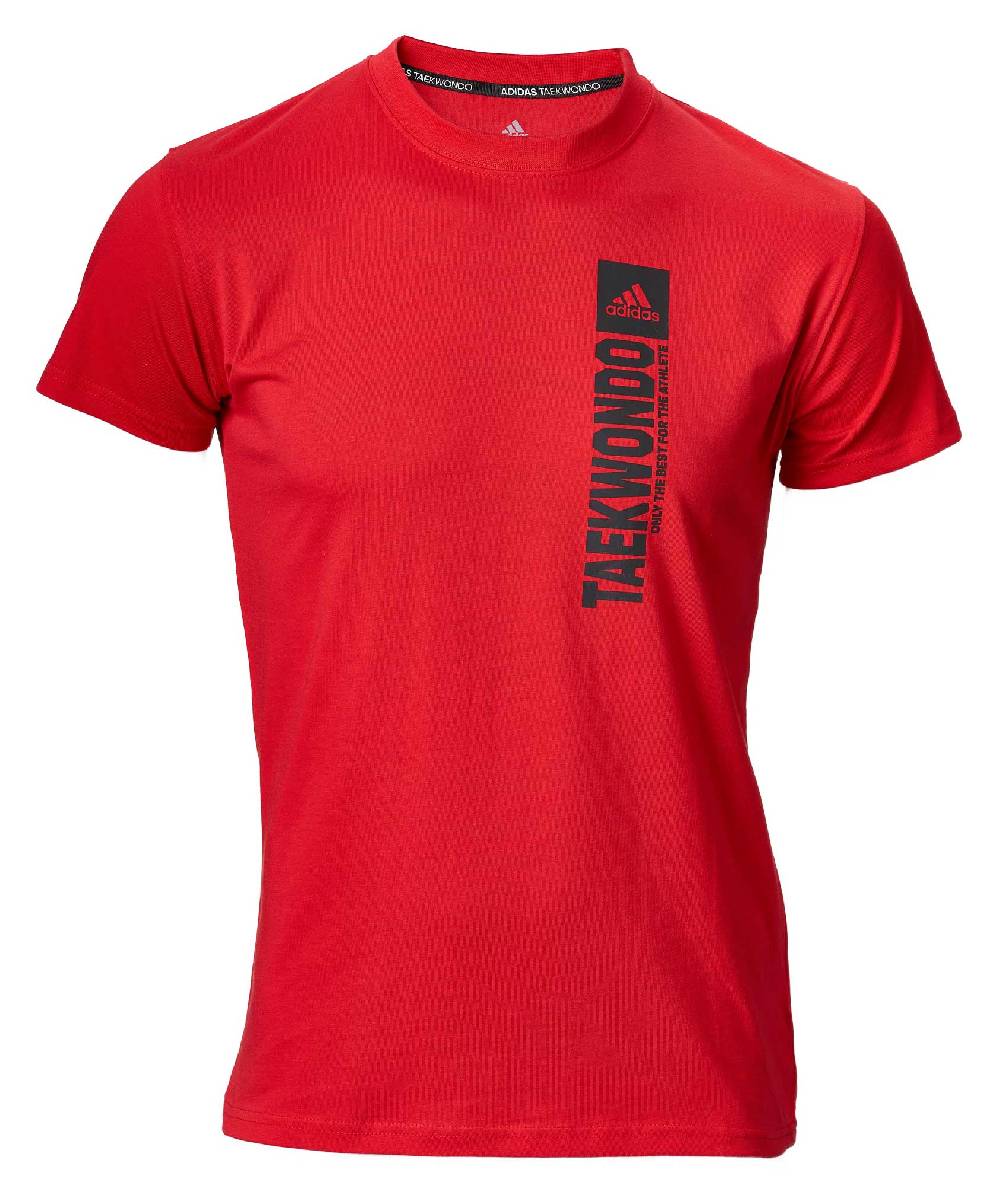 Ju Sports adidas Community 22 T-Shirt Taekwondo rot, adiCLTS21V-T Fabrikladen