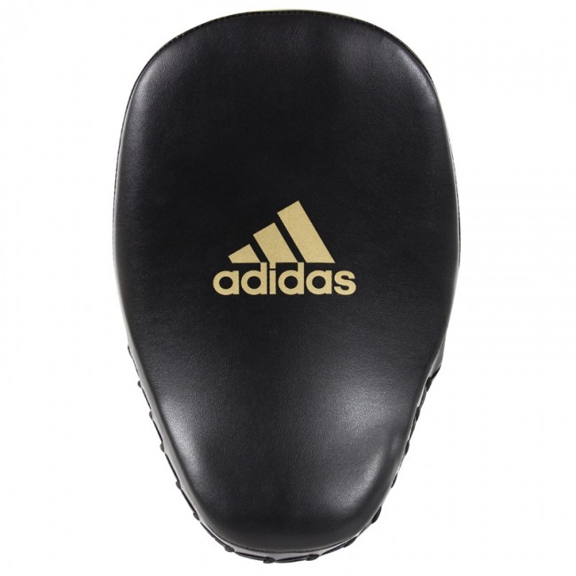 Ju Sports adidas Training Curved Paar-Pratzen kurz schwarz/gold, ADISBAC01 Günstiger Verkauf