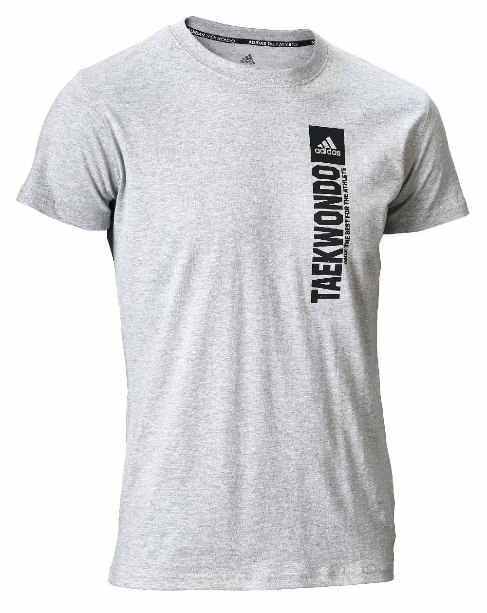 Ju Sports adidas Community 22 T-Shirt Taekwondo grau, adiCLTS21V-T Preisnachlass