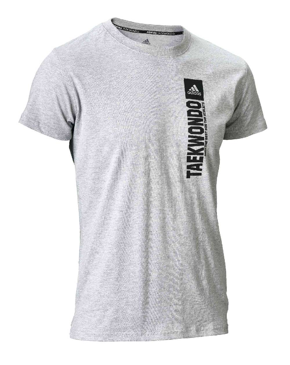 Ju Sports adidas Community 22 T-Shirt Taekwondo grau, adiCLTS21V-T Preisnachlass
