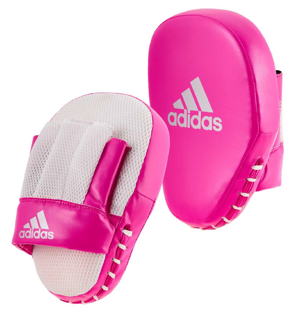 Ju Sports adidas Speed Coach Paar-Pratzen, pink/silber ADISBAC014