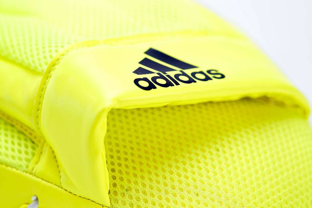 Ju Sports adidas Speed Coach Paar-Pratzen, gelb/blau ADISBAC014 Top Angebot