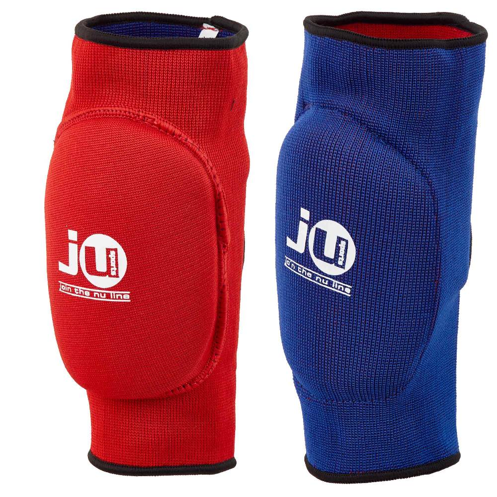 Ju Sports Wende-Knieschoner rot/blau Stoff