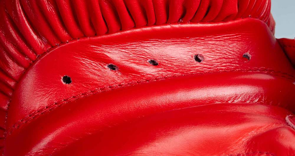 Ju Sports Boxhandschuh C16 Competitor pro Leder rot Räumungsverkauf