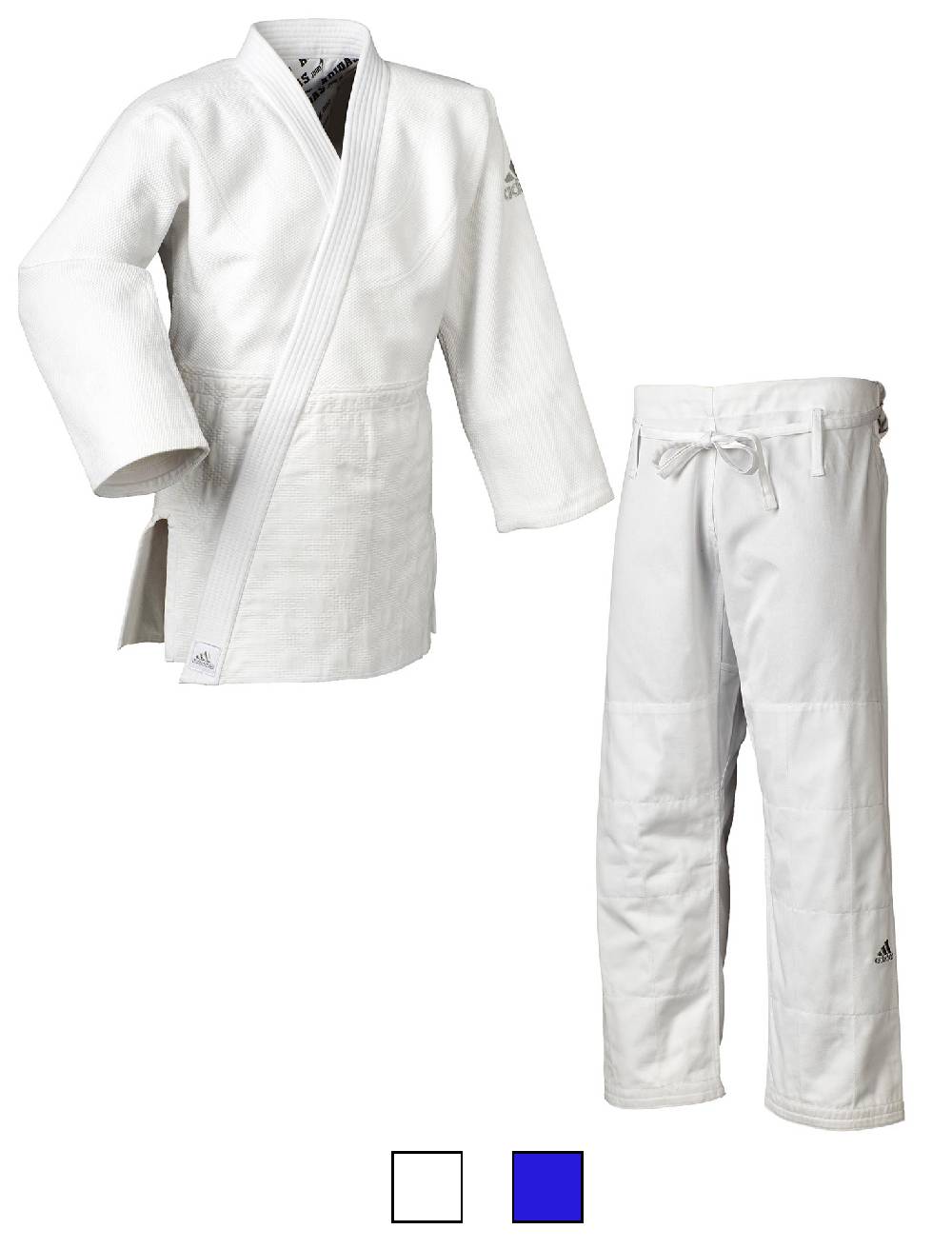Ju Sports adidas Judo-Anzug Millenium weiß/silbernes Logo, J990 Bis zu 50% Rabatt