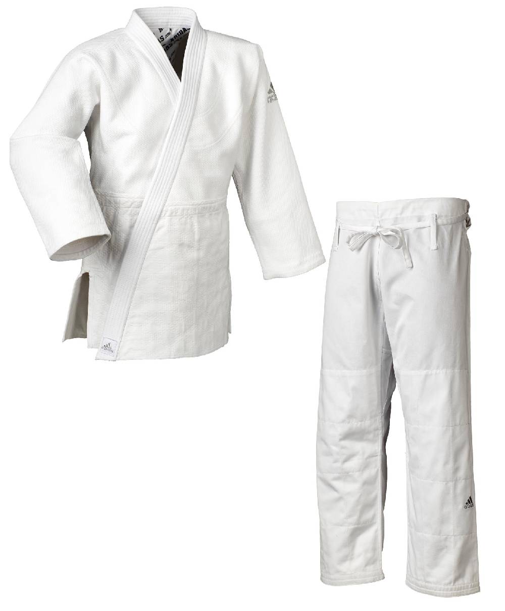 Ju Sports adidas Judo-Anzug Millenium weiß/silbernes Logo, J990 Bis zu 50% Rabatt