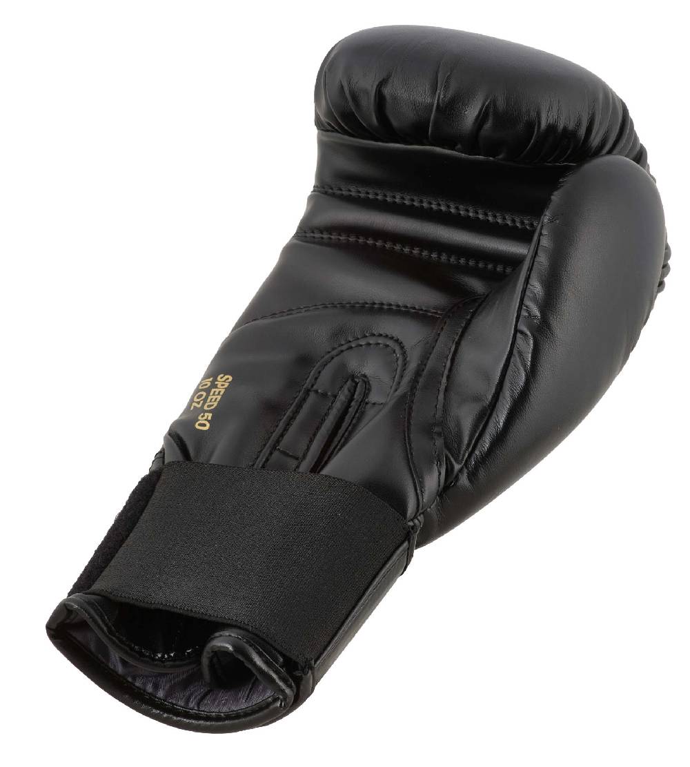 Ju Sports adidas Boxhandschuhe Speed 50, ADISBG50 schwarz/gold Nur noch ein Tag übrig