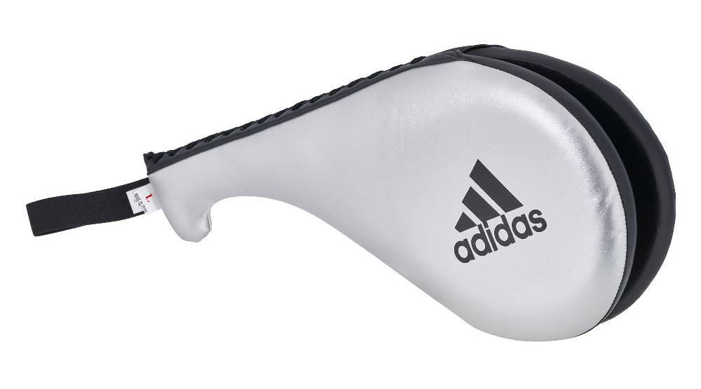 Ju Sports adidas double Mitt Taekwondo silver, ADITDT03