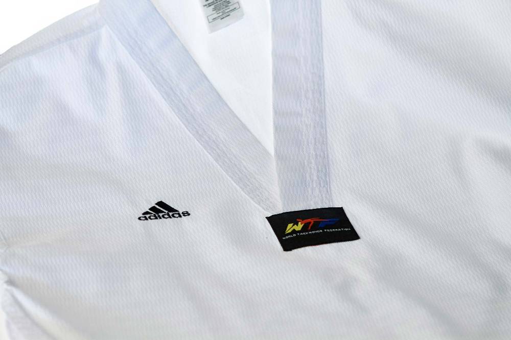 Ju Sports adichamp III,weißes Revers Taekwondoanzug, ADITCH03 Auslauf