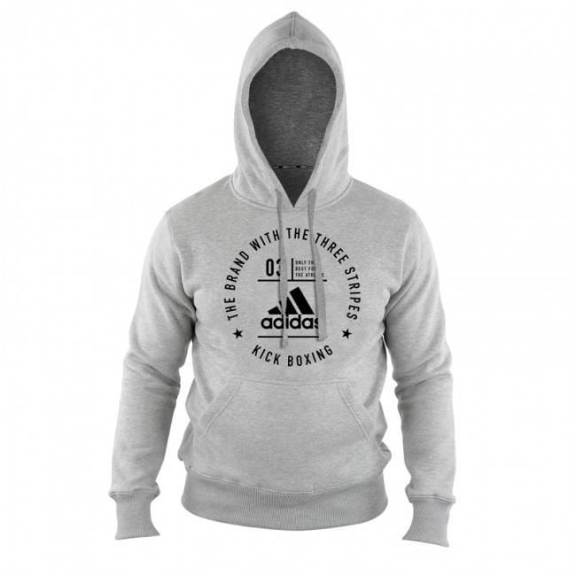 Ju Sports adidas Community Line Hoody Kickboxing grey/black, adiCL02KB Weihnachtsangebot