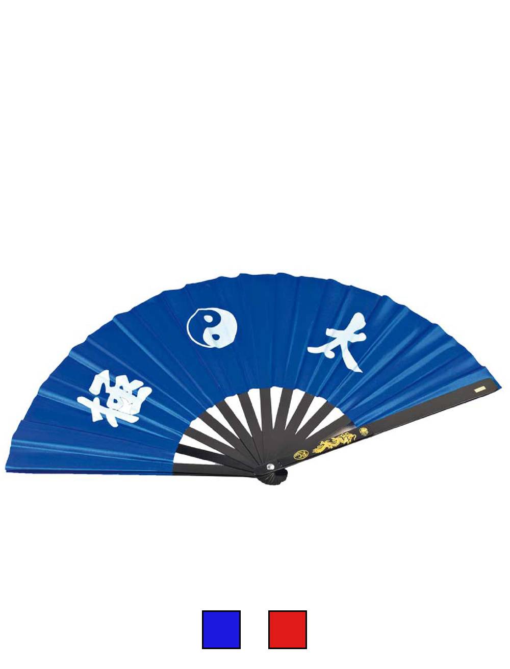 Ju Sports Tai Chi Fächer blau