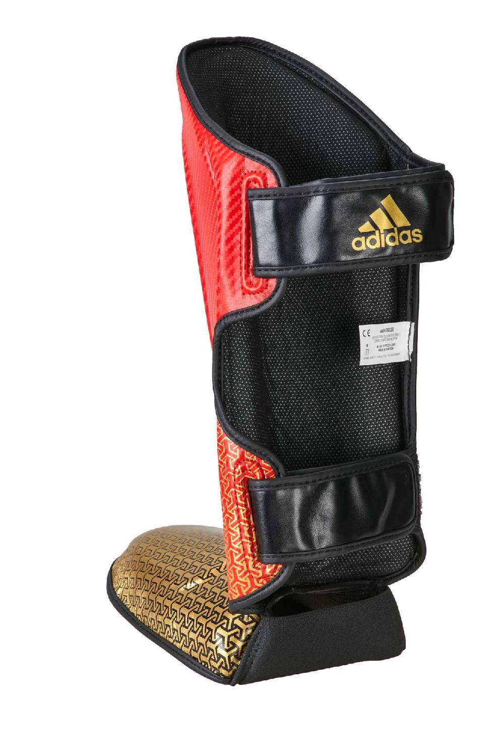 Ju Sports adidas Pro Kickboxing Schienbein-Spannschutz red/gold, adiKBSI300 Heißer Verkauf