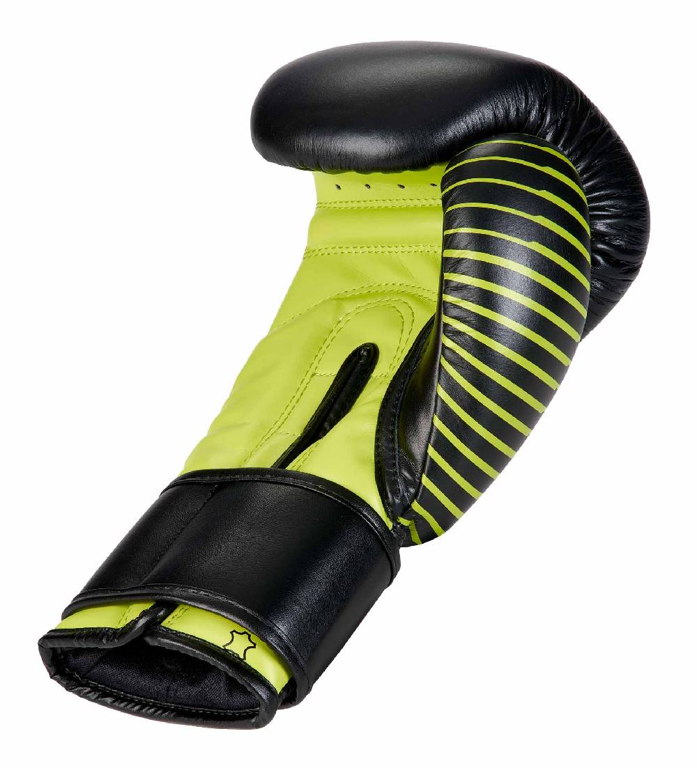 Ju Sports adidas Kickboxing Wettkampfhandschuh black/neon green, adiKBWKF200 Große Rabatte