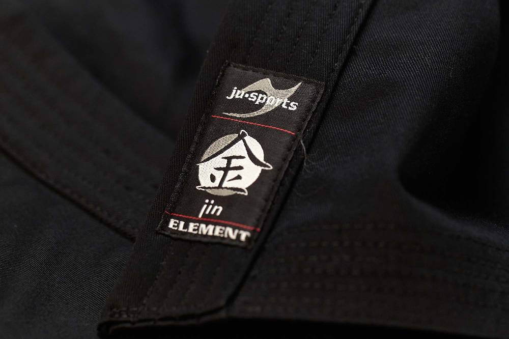 Ju Sports Element Jacke schwarz slim cut Zeitbegrenzte Promotion