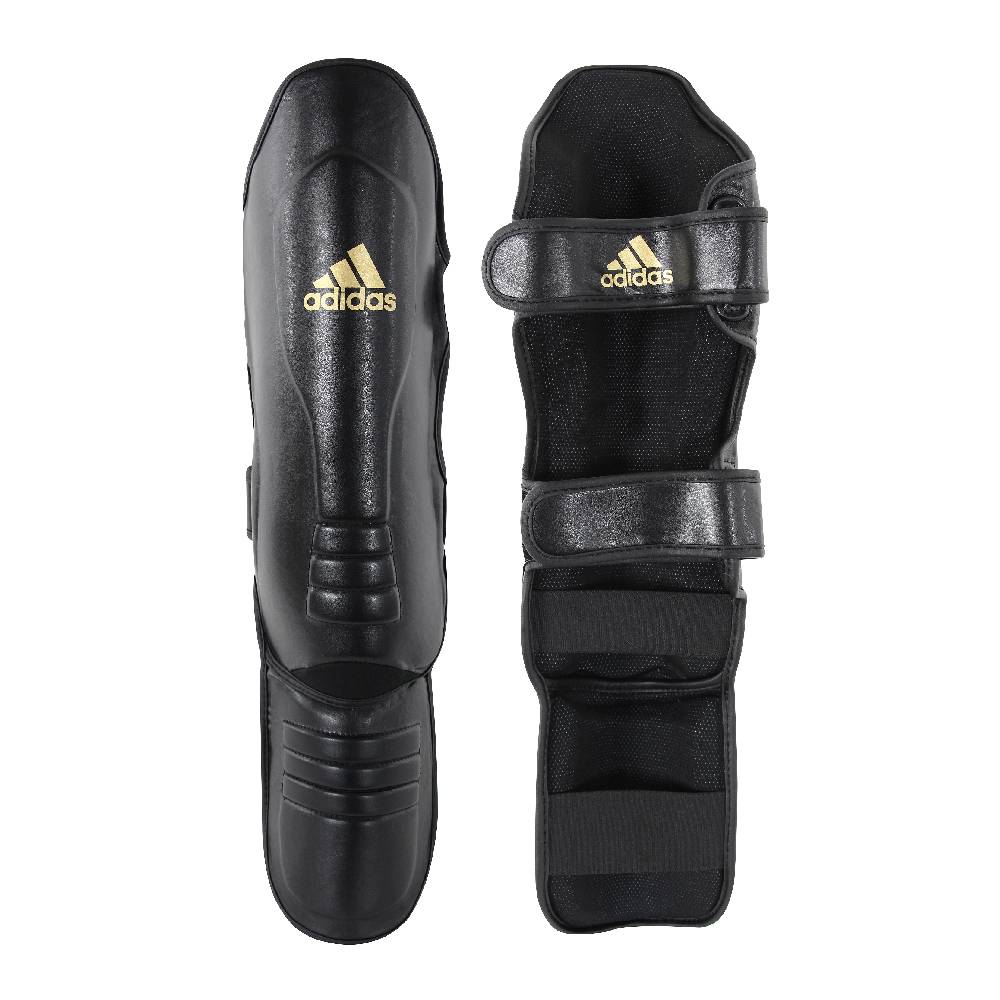 Ju Sports adidas Super Pro Schienbeinspannschutz black/gold, adiSGSS011
