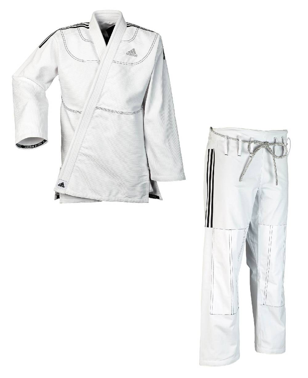 Ju Sports adidas BJJ Anzug Contest 2.0 weiß JJ430