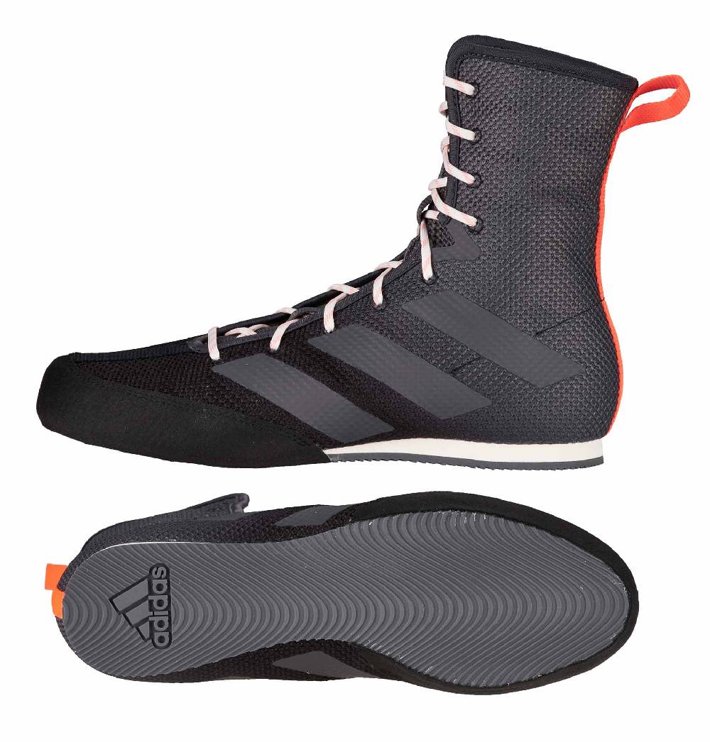 Ju Sports adidas Boxschuhe Box Hog 3 black/grey/red - FV6586