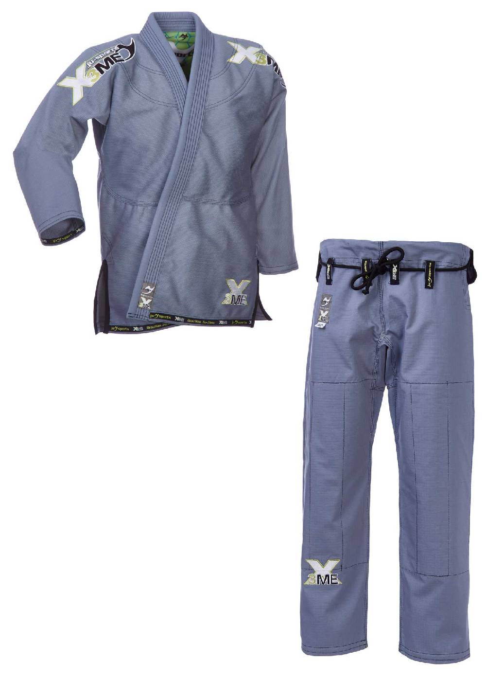 Ju Sports BJJ-Gi EXTREME 2.0 C16 Grey/Lime Discount Store für neue Produkte