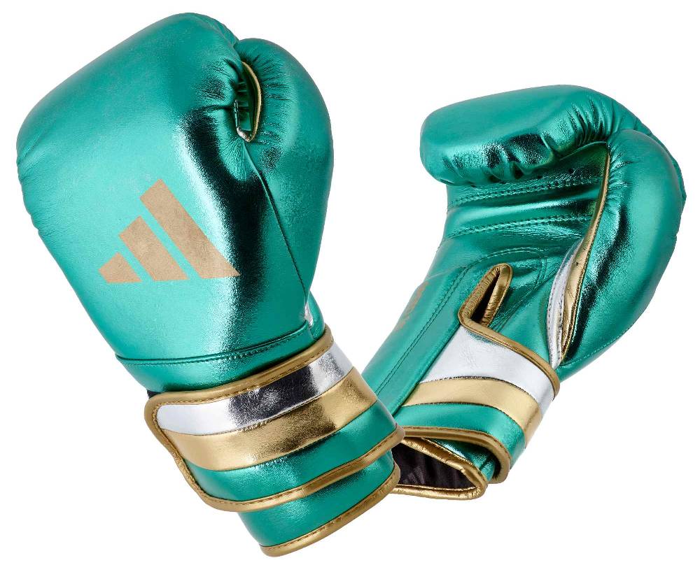 Ju Sports adidas Boxhandschuhe Speed 500 green/gold Microfibre, ADISBG501