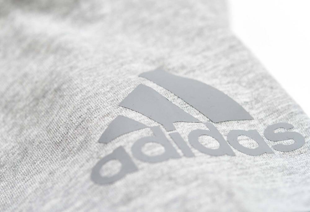 Ju Sports adidas Taekwondo Community Line Shirt "Circle" grey/blue, adicsts01T Fabrikladen