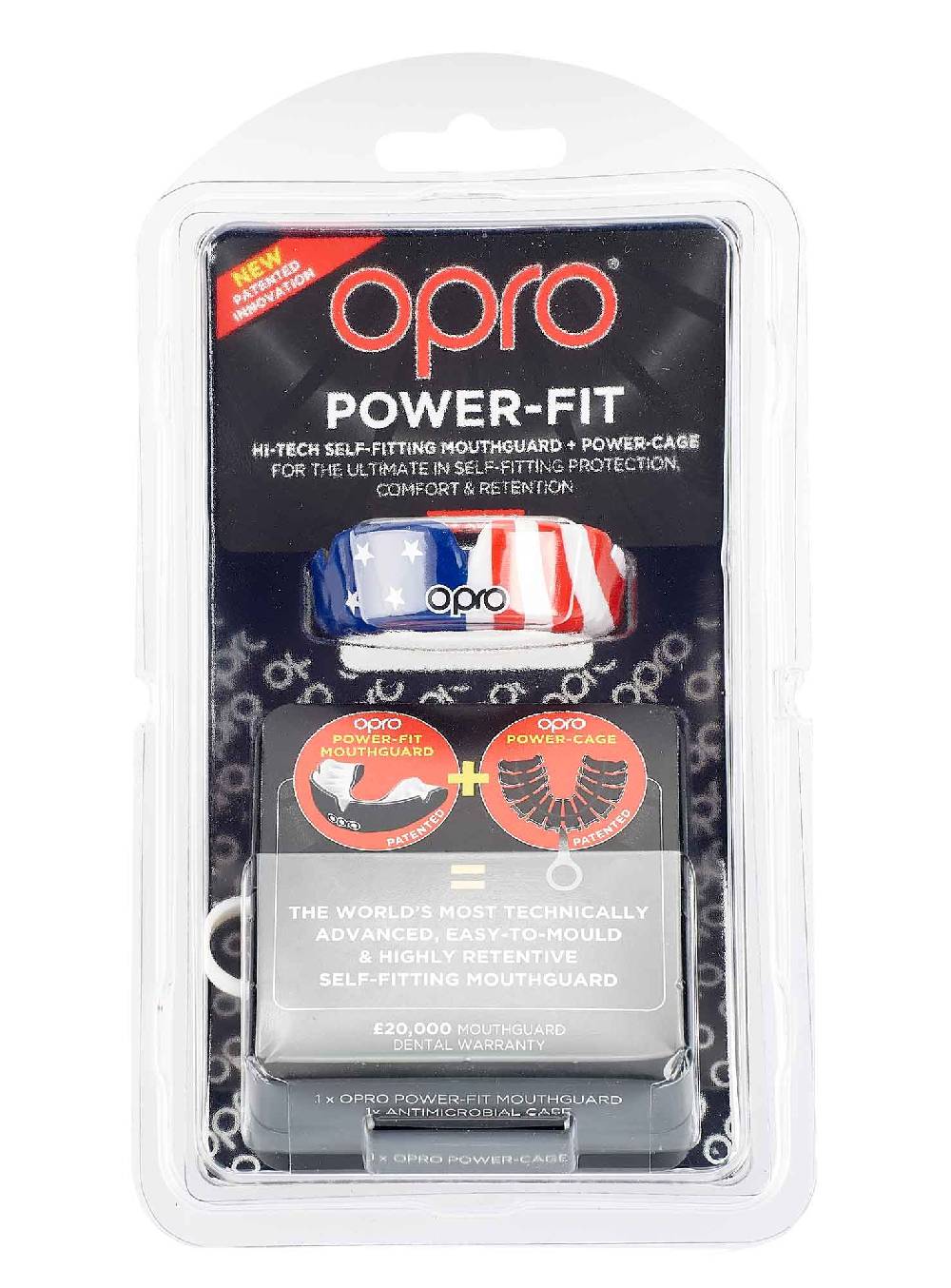 Ju Sports OPRO Zahnschutz PowerFit USA Verkauf