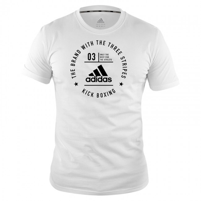 Ju Sports adidas Community Line T-Shirt Kickboxing white adiCL01KB