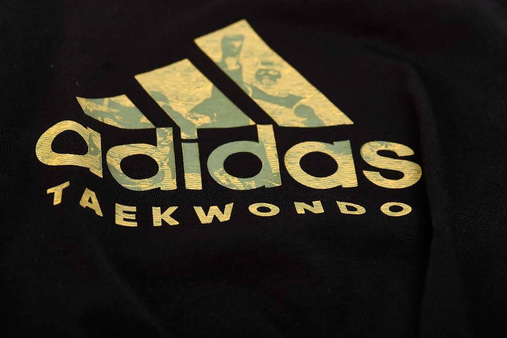 Ju Sports adidas Badge of Sport T-Shirt Taekwondo schwarz adiCLTS20T Sonderangebot