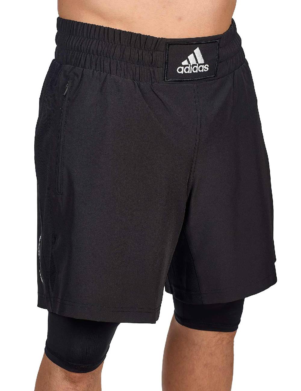 Ju Sports adidas Boxing Wear Tech Shorts mit Tights, BXWTSH02