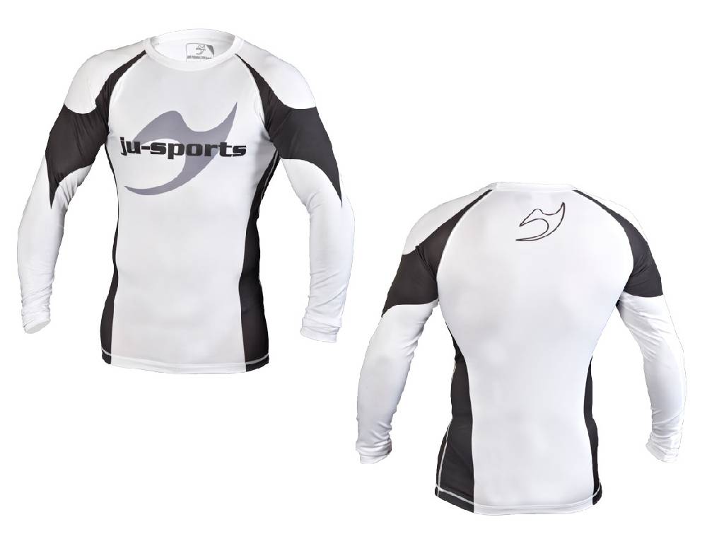 Ju Sports Rashguard Pro C13 langarm weiß Heißer Verkauf