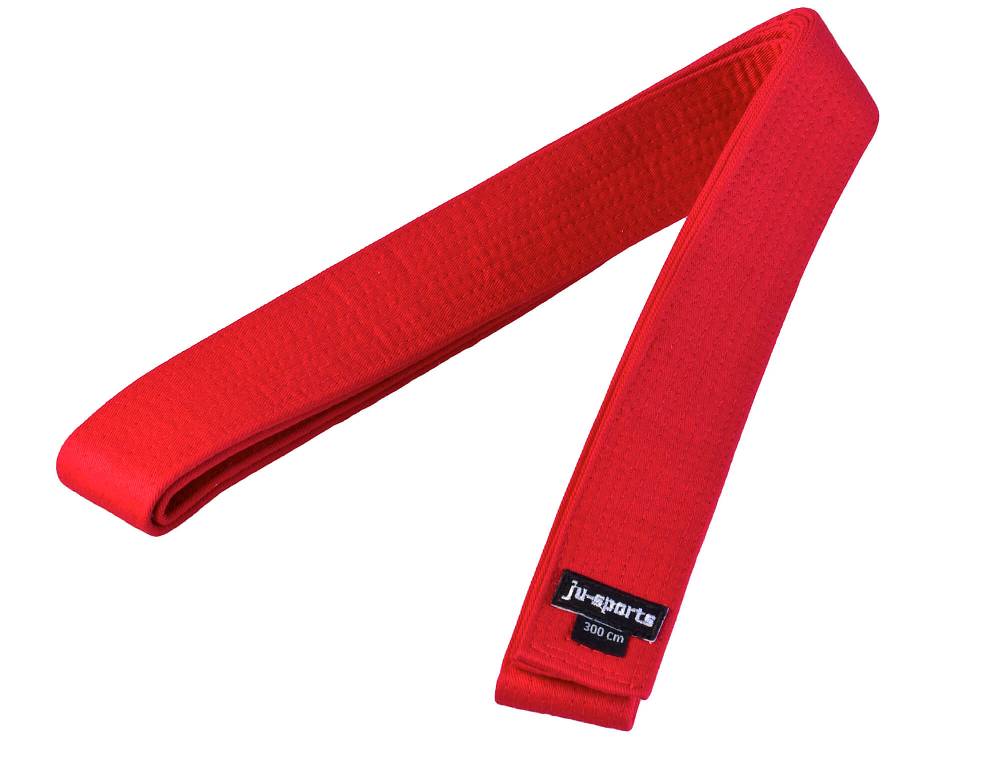 Ju Sports Großmeistergürtel rot 5 cm