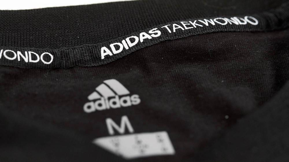 Ju Sports adidas Taekwondo Community Line Shirt "Circle" black/red, adicsts01T Zeitlich begrenztes Angebot