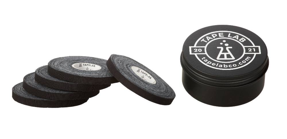 Ju Sports Athletic Finger Tape Set 1 - 5 x Finger Tape schwarz plus Box