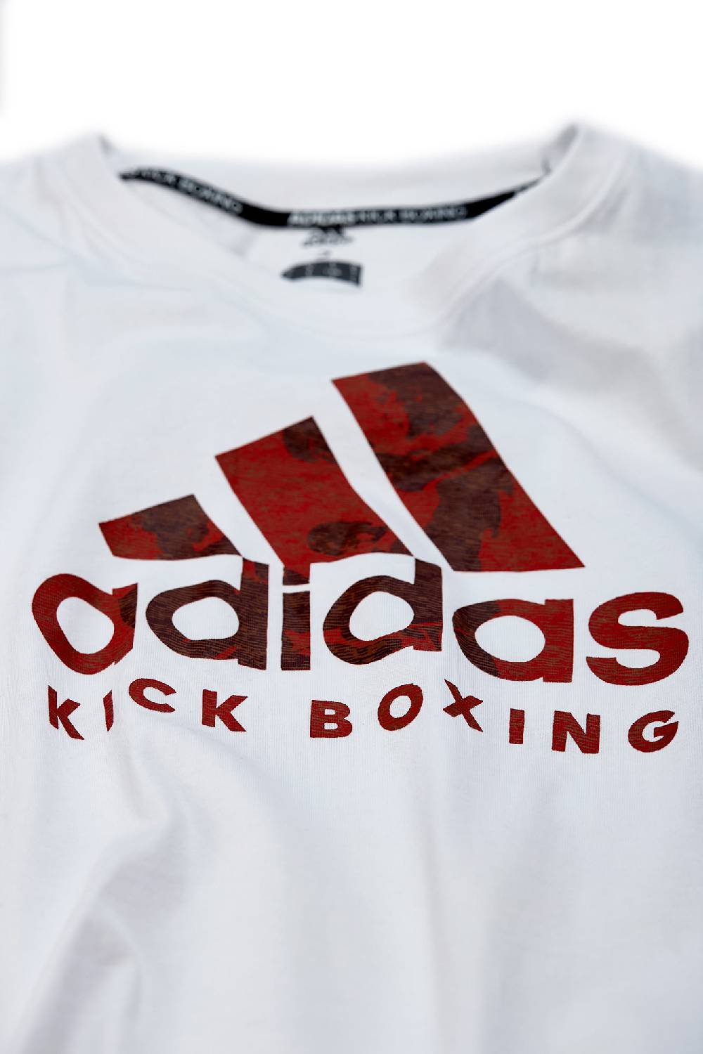 Ju Sports adidas Badge of Sport T-Shirt Kickboxing weiß, adiCLTS20KB Letzter Tag
