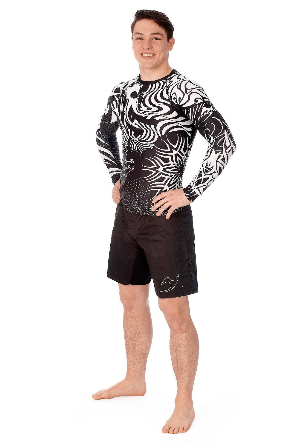 Ju Sports Rashguard Pro C17 Psycho langarm Discount Store für neue Produkte