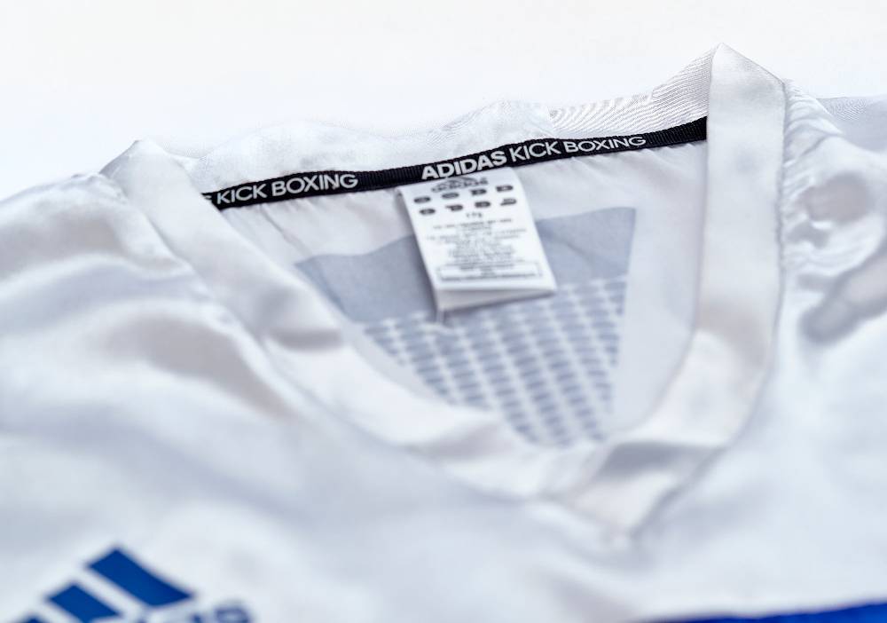 Ju Sports adidas Kickbox-Shirt blau/weiß, adiKBUN100S Riesige Rabatte