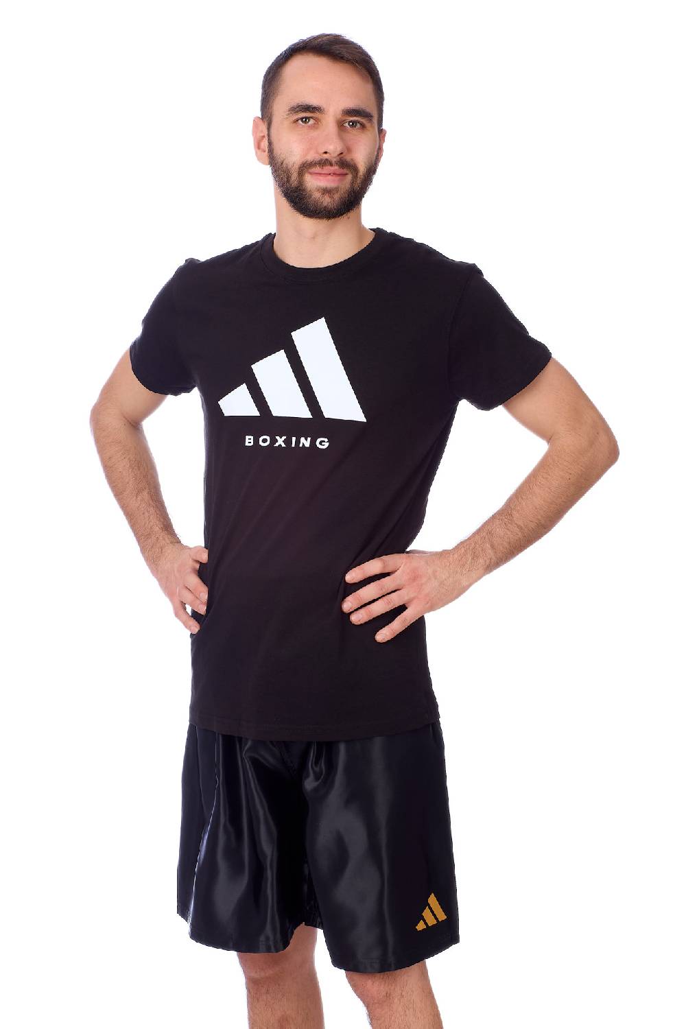 Ju Sports adidas Community Graphic Tee Boxing schwarz, adiCLTS24-B 2025