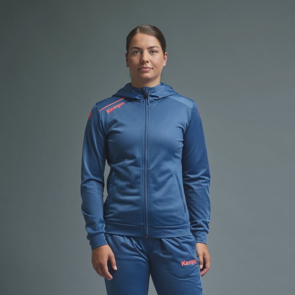 Kempa PLAYER Kapuzenjacke Women Kostenloser Versand international