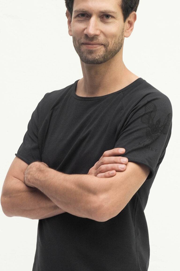 ﻿Kismet Yogastyle Arjuna Tee anthracite Tiefpreis