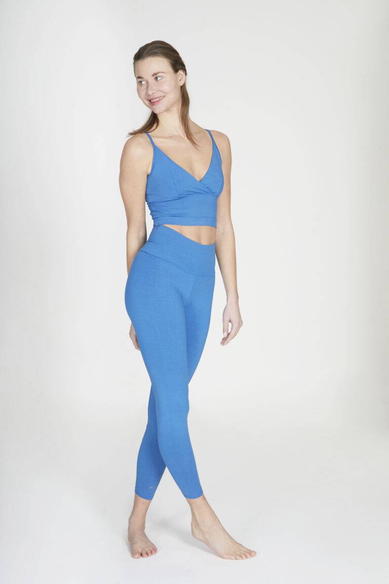 Kismet Yogastyle Love Crop Top sea Bis zu 50% Rabatt