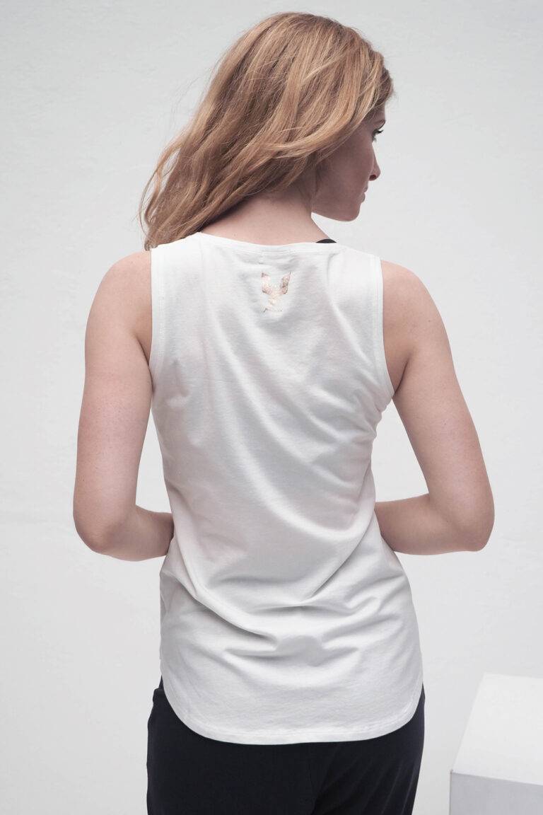 Kismet Yogastyle Ananda Tank white YOGA Versandkostenfrei