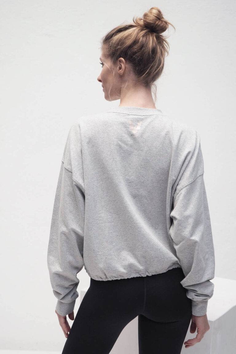 Kismet Yogastyle Garuda Sweatshirt light grey marl Begrenztes Angebot