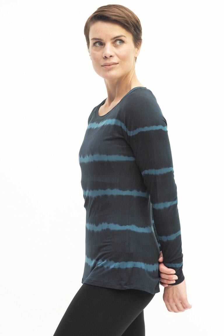 Kismet Yogastyle Nandi LS batik emerald Zeitlich begrenztes Angebot