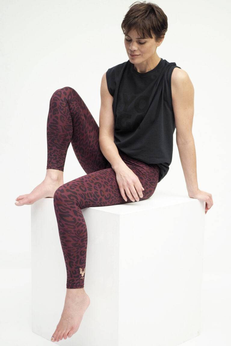 Kismet Yogastyle Ganga Leggings 7/8 leo ruby Riesige Ersparnisse