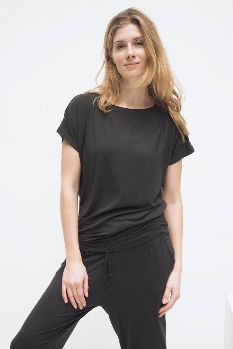 Kismet Yogastyle Yoga Tee Manavi – Anthracite Letzte 2 Tage