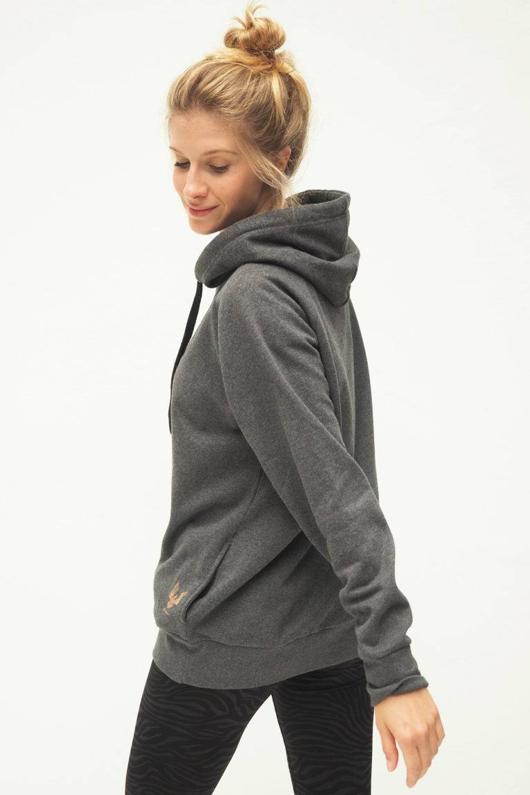 Kismet Yogastyle YOGA Hoodie Rudra – Grey Marl Bis zu 60% Rabatt